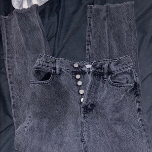 Stylish Black Denim Jeans